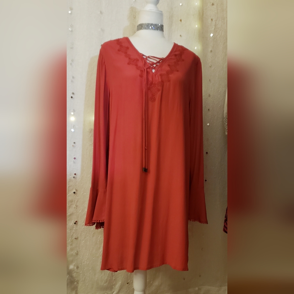 xhilaration nwot boho dress size large